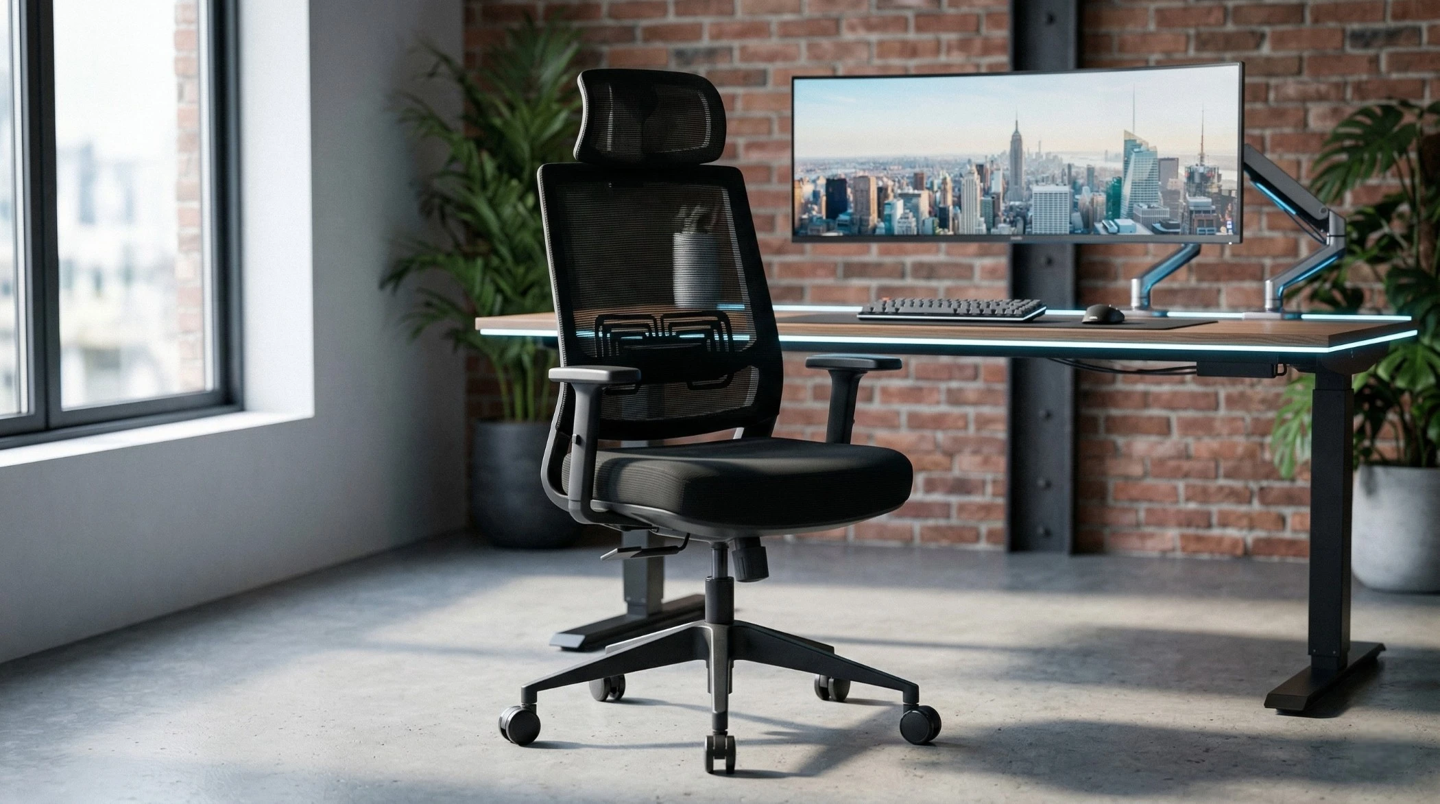 Fotel ergonomiczny biurowy Ergonaut NEST Czarny